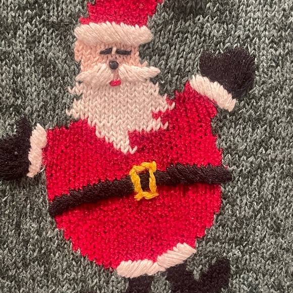THE QUACKER FACTORY Santa with Bells Vintage Cardigan - Picture 5 of 8